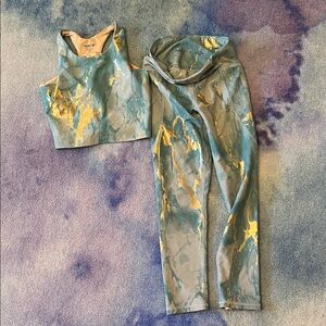 Old Navy Blue and Gold Kids Matching Set